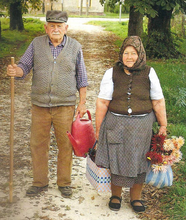 Marton Imre és felesége Molnár Zsófia 